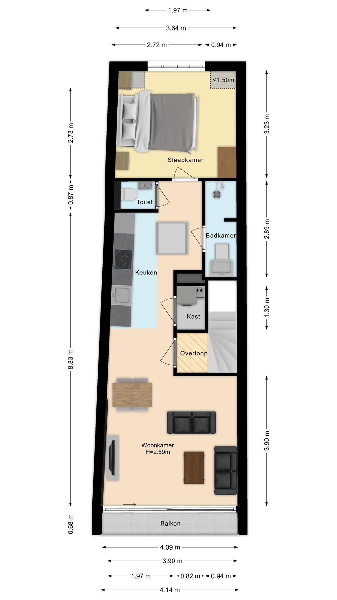Foto 31 van Regulierstraat 49-A