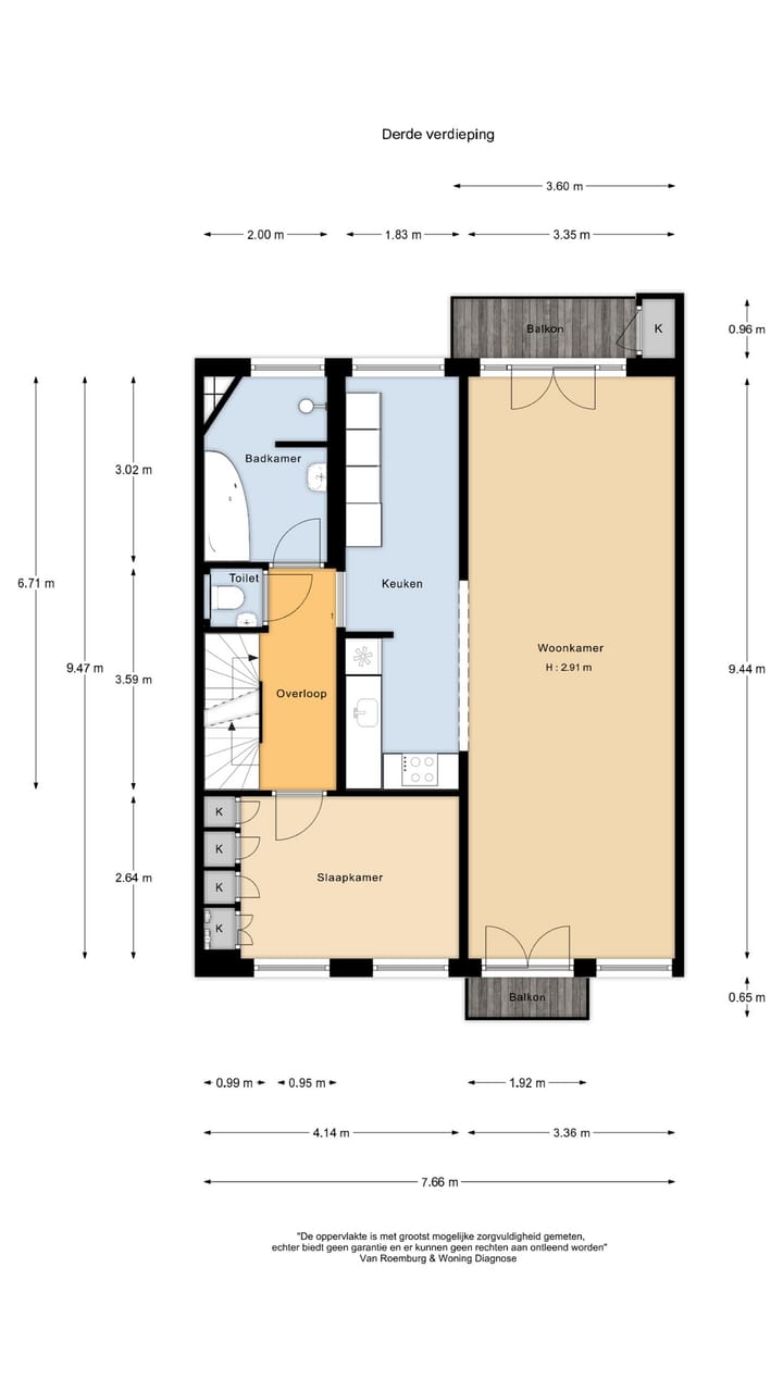 Foto 36 van Kostverlorenstraat 3-3