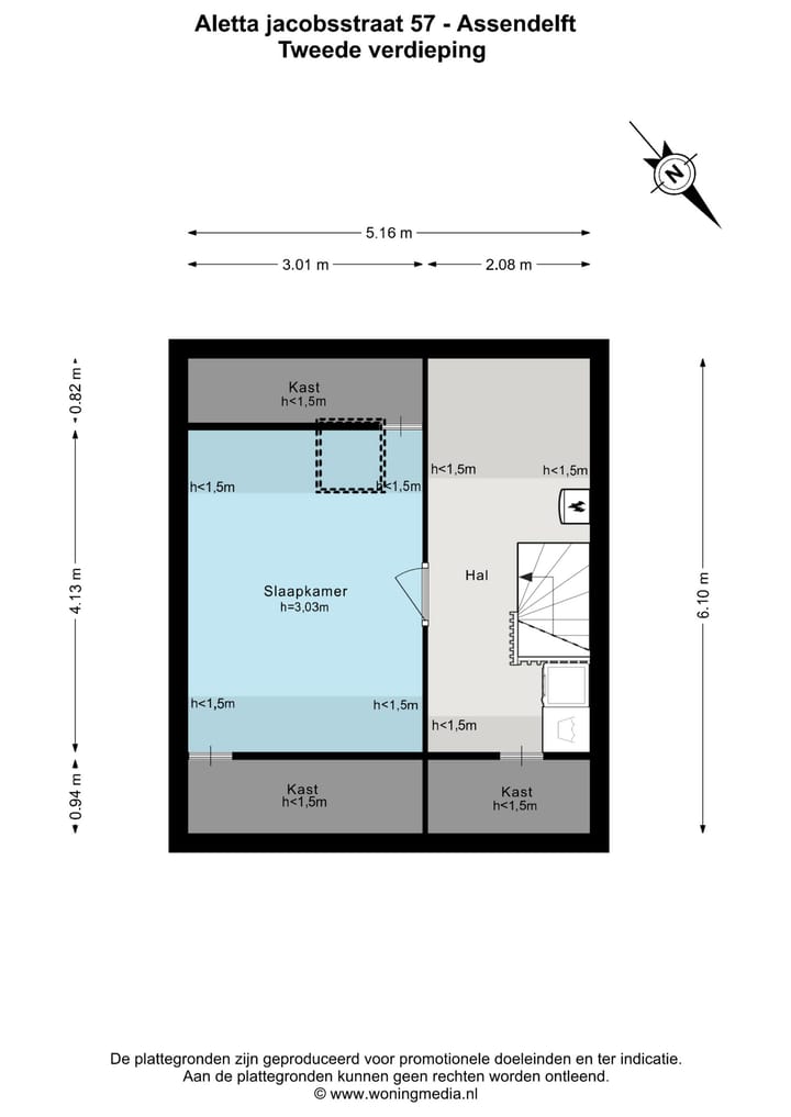 Foto 40 van Aletta Jacobsstraat 57