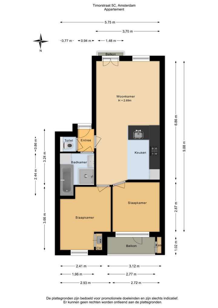 Foto 26 van Timorstraat 5-D