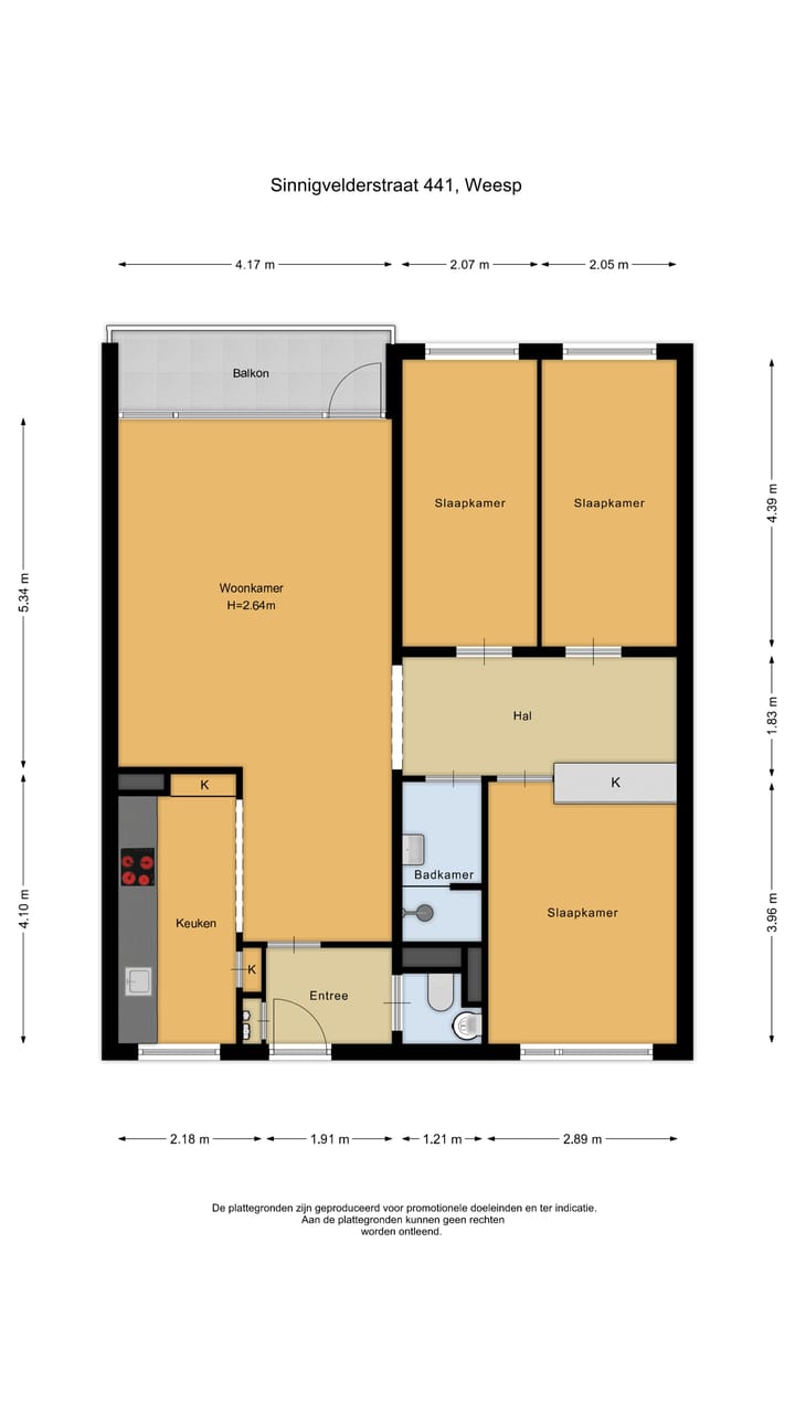 Foto 6 van Sinnigvelderstraat 441