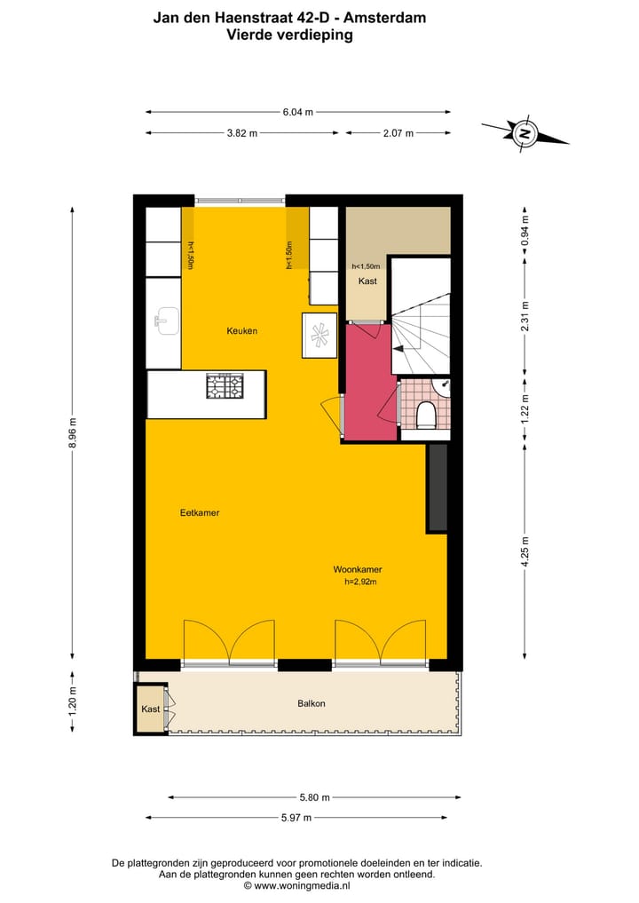 Foto 23 van Jan den Haenstraat 42-D