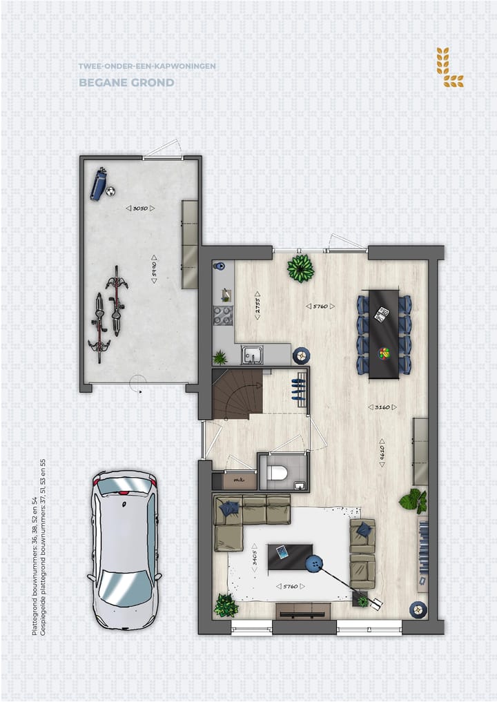 Photo 6 of Twee-onder-een-kapwoning (Bouwnr. 55)