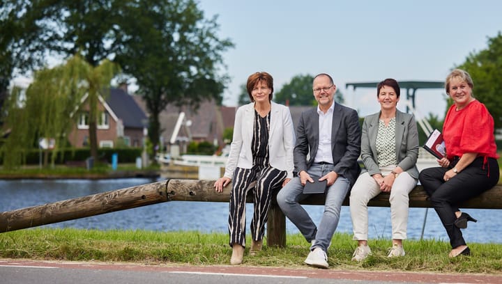 Een promotiefoto voor op kantoor