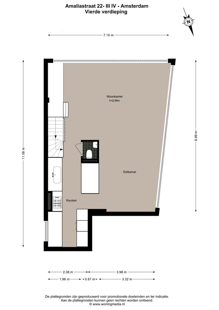 Foto 50 van Amaliastraat 22-3