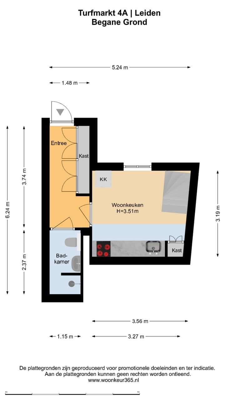 Foto 32 van Turfmarkt 4-A