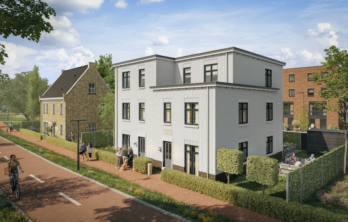 Foto 1 van Dijkwoning 2-onder-1-kap (Bouwnr. 33)