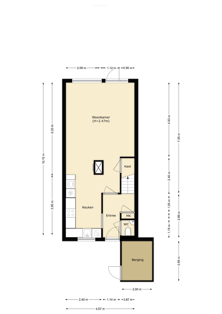 Foto 47 van Schrijnwerkerstraat 77