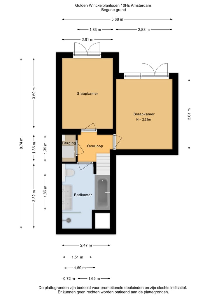 Foto 48 van Gulden Winckelplantsoen 10-H