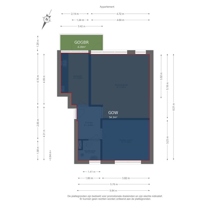 Foto 24 van Egelantiersstraat 63-C