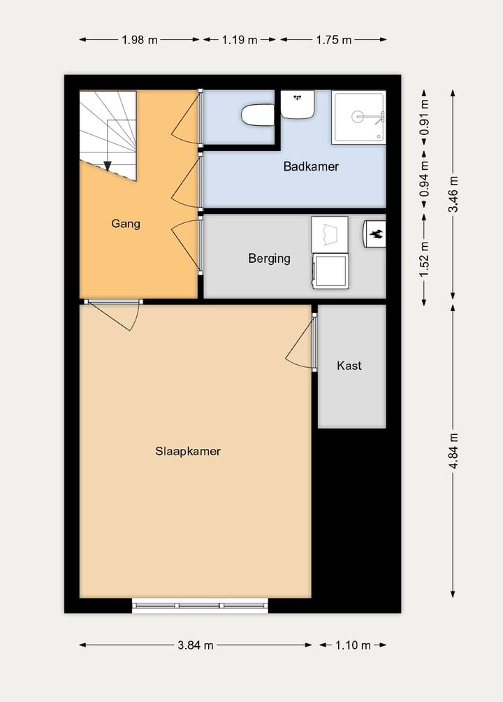 Foto 40 van Adelaarstraat 43-1
