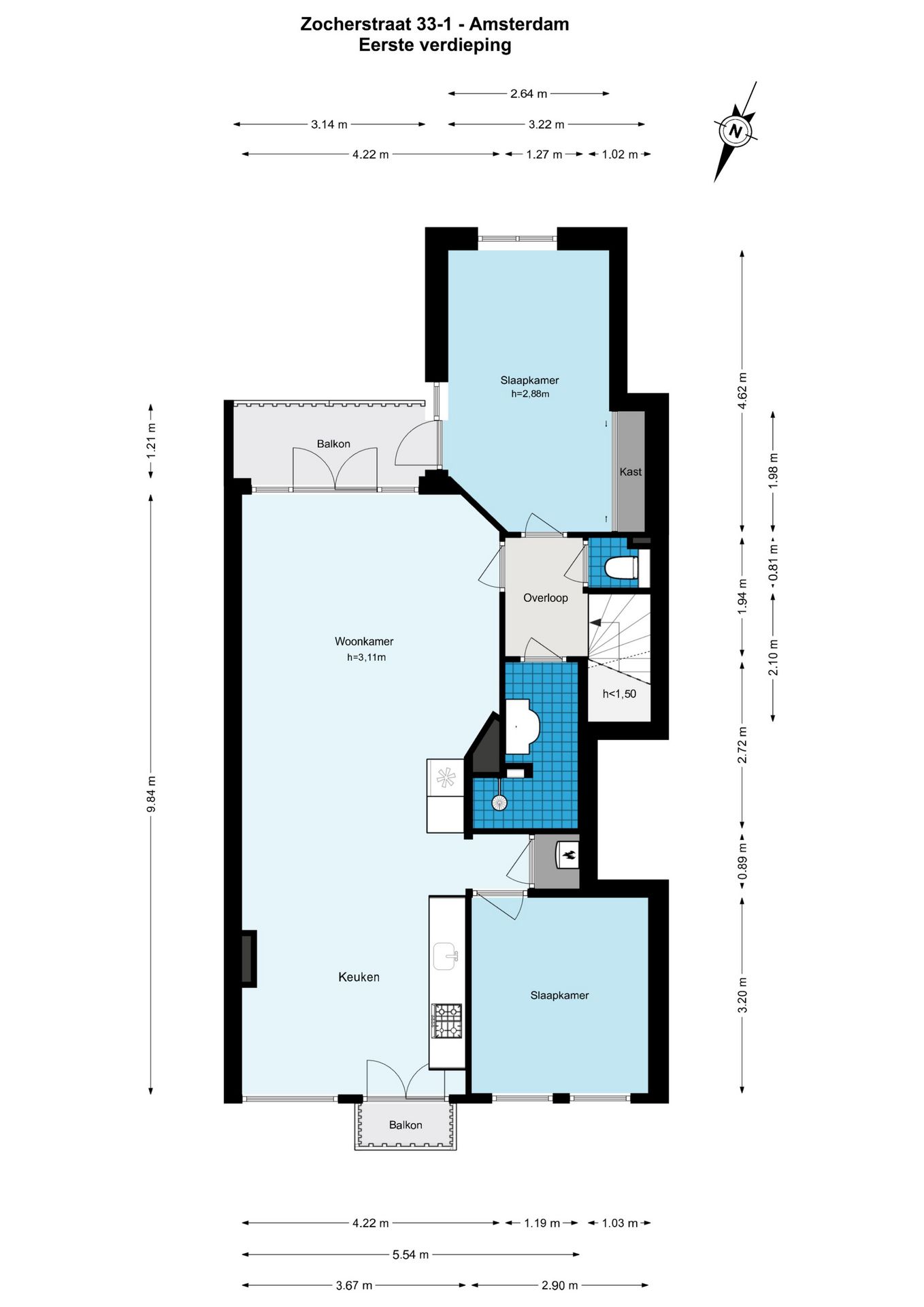 Photo 33 of Zocherstraat 33-1