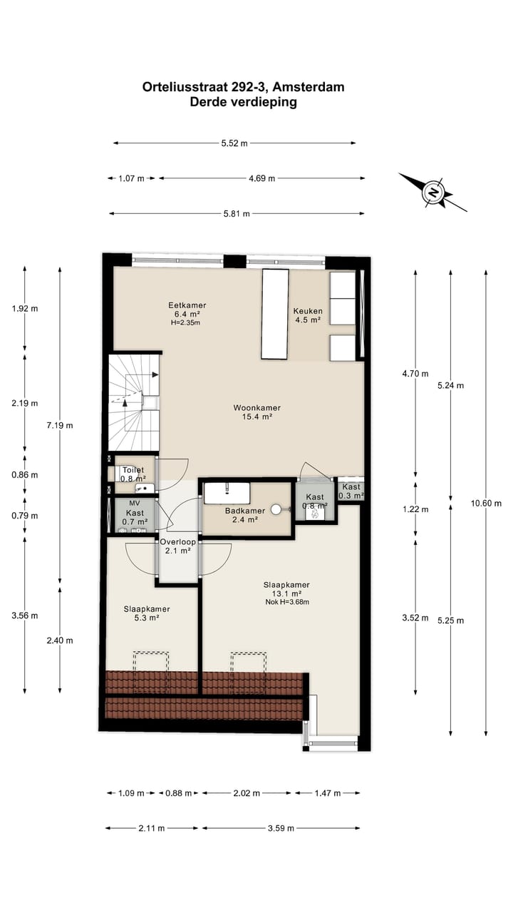 Foto 27 van Orteliusstraat 292-3