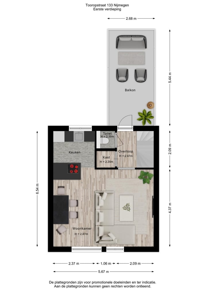 Foto 12 van Tooropstraat 133