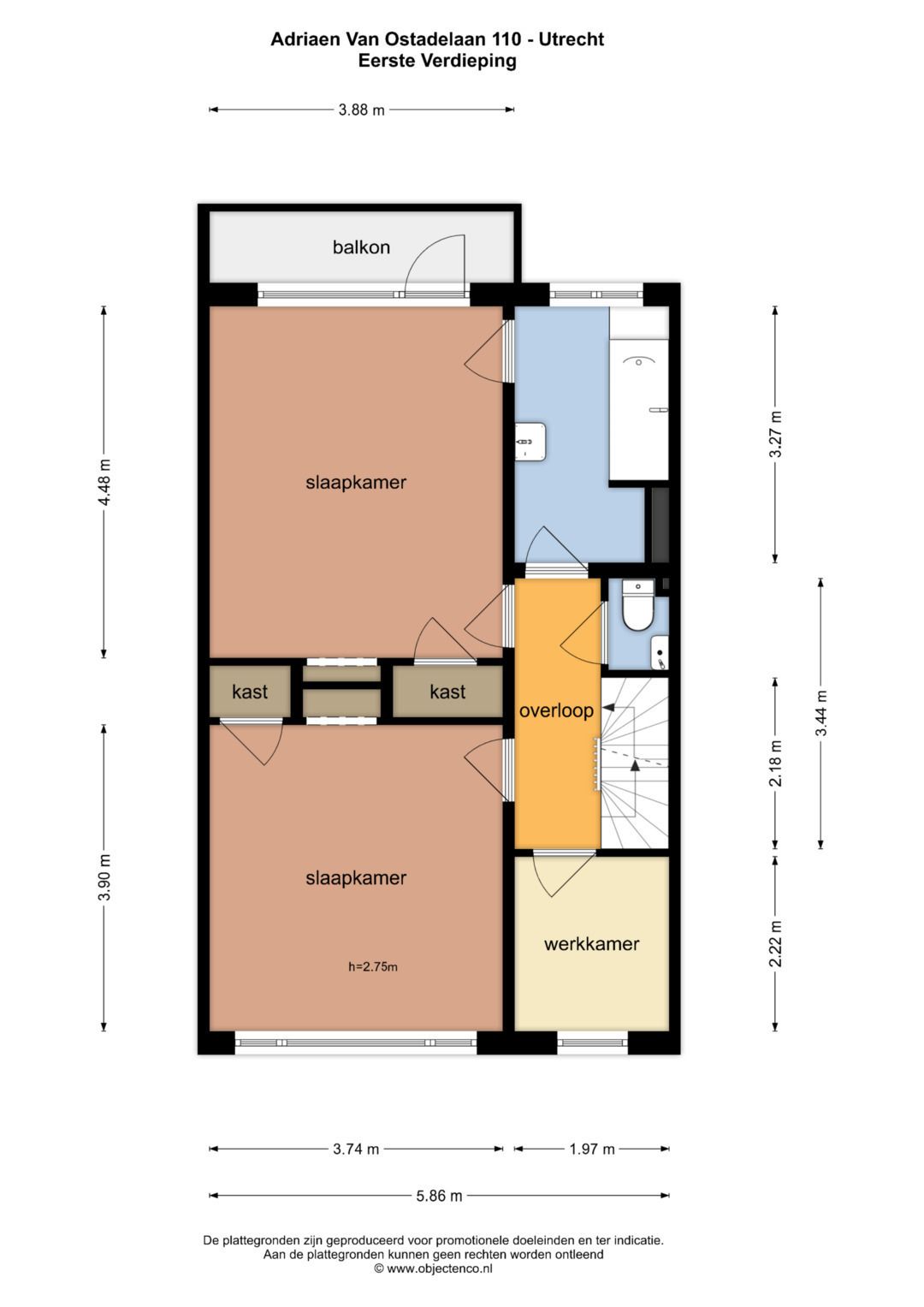 Foto 60 van Adriaen van Ostadelaan 110