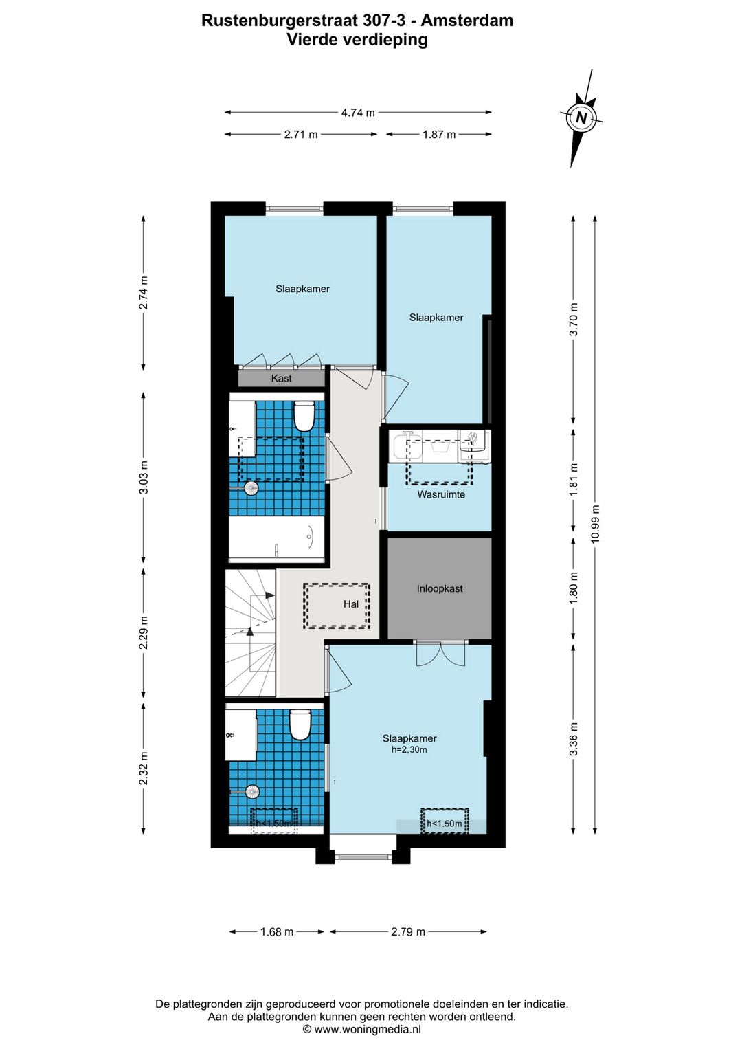 Foto 32 van Rustenburgerstraat 307-3