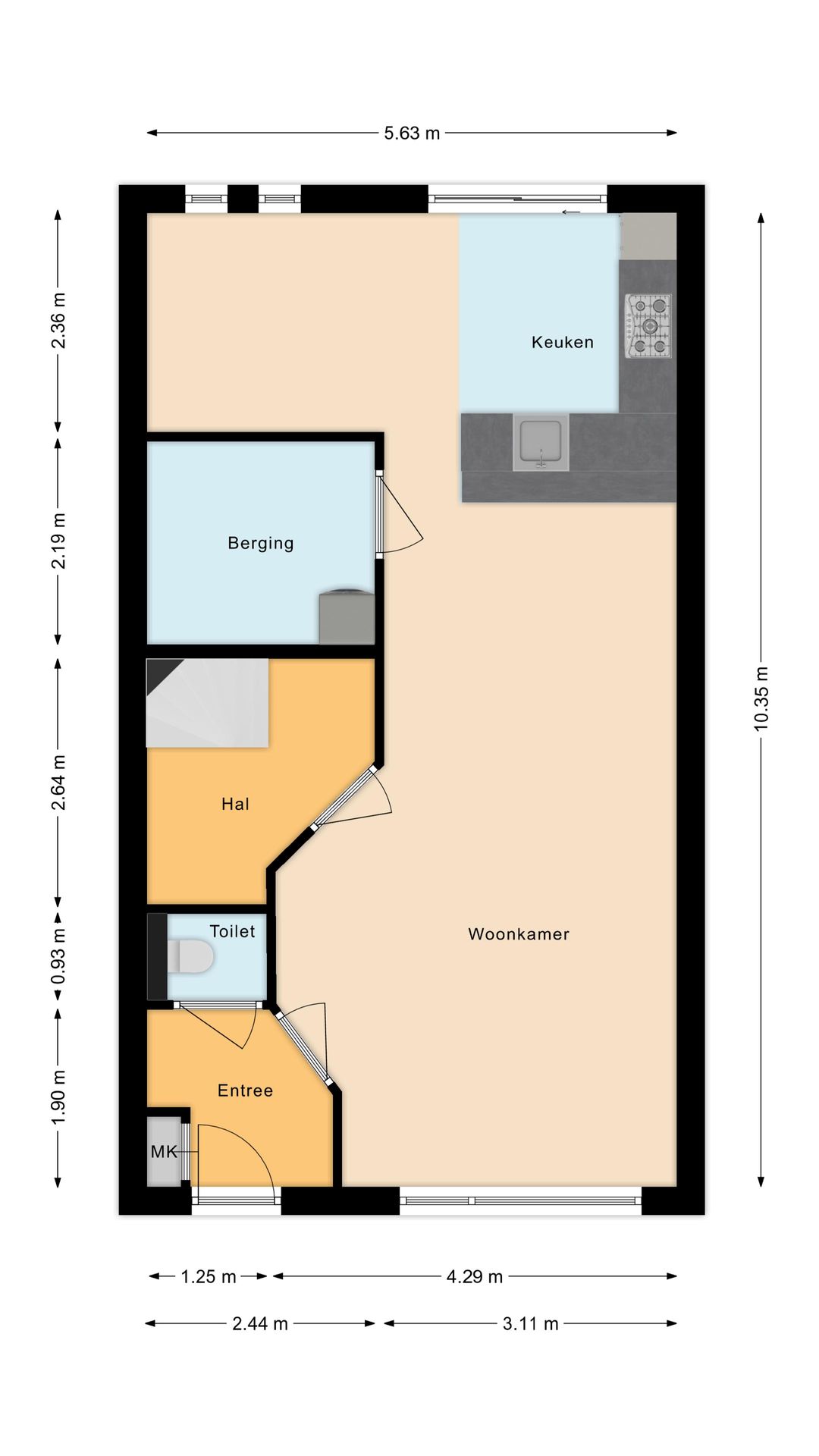 Foto 38 van Meester van Goorweg 3