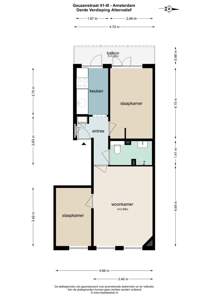 Foto 36 van Geuzenstraat 41-3