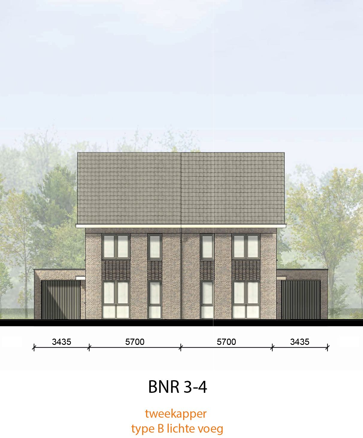 Foto 6 van Halfvrijstaande woning (Bouwnr. 4)