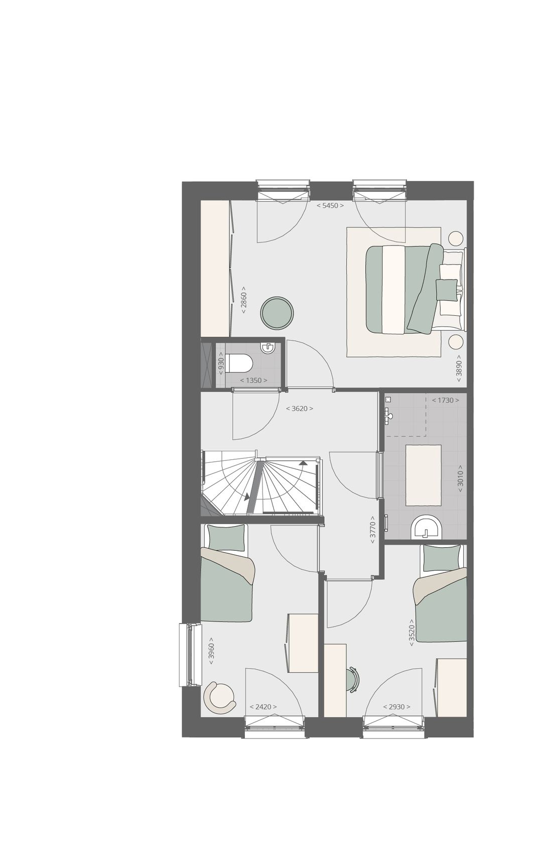 Foto 8 van Halfvrijstaande woning (Bouwnr. 5)