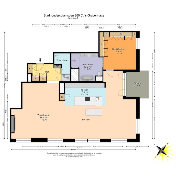 Foto 68 van Stadhoudersplantsoen 260-C