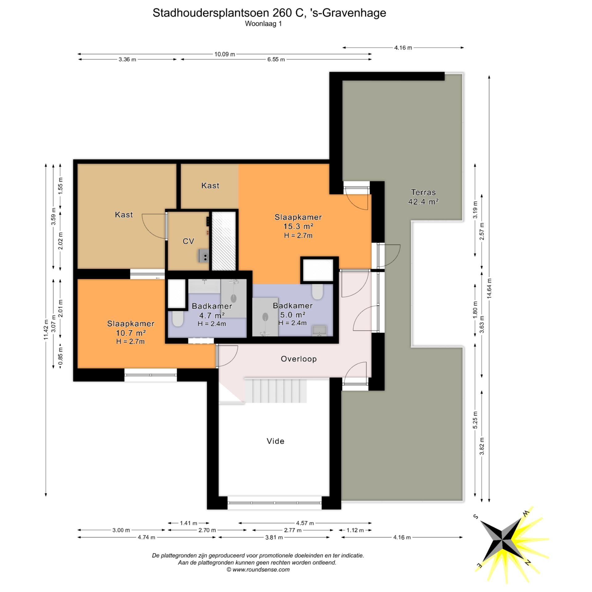 Foto 69 van Stadhoudersplantsoen 260-C
