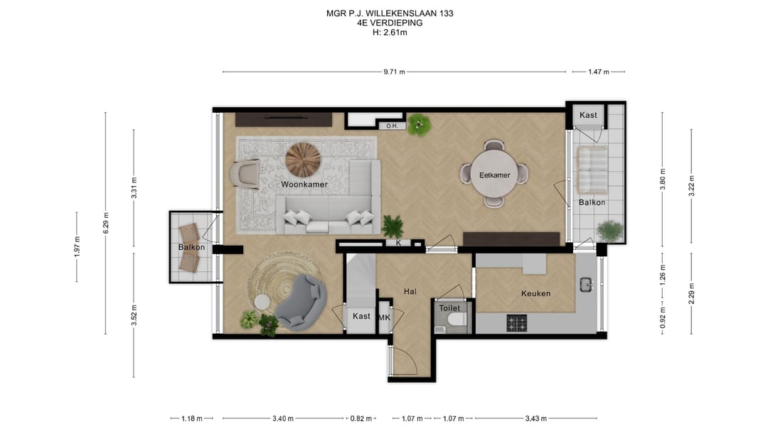 Foto 31 van Mgr P.J. Willekenslaan 133