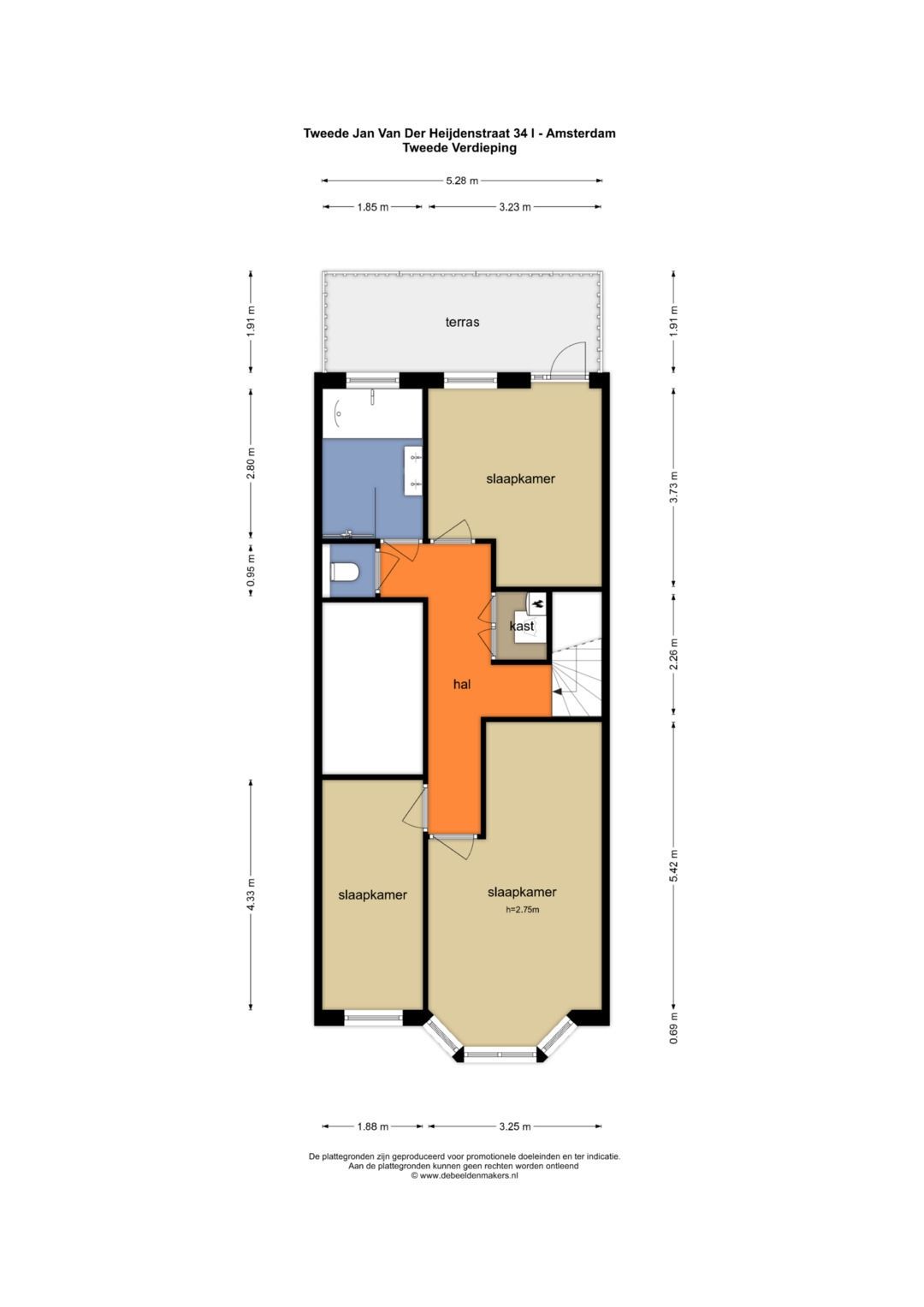 Foto 38 van Tweede Jan van der Heijdenstraat 34-1