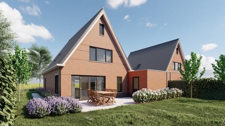 Ovezande, 4 vrijstaande woningen Padwei-Notewei main image