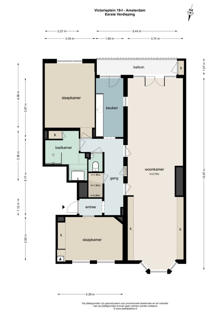 Foto 35 van Victorieplein 19-1