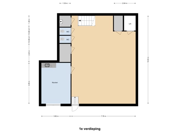 1e Verdieping