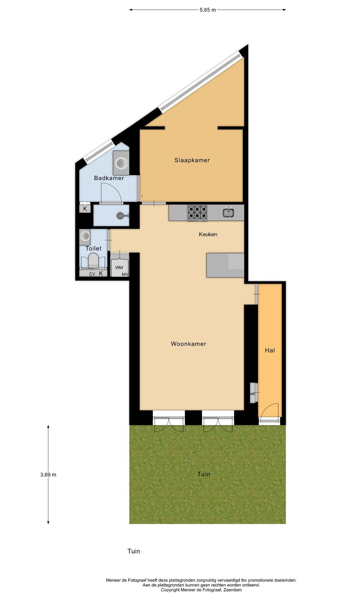 Foto 43 van Emmastraat 33-B