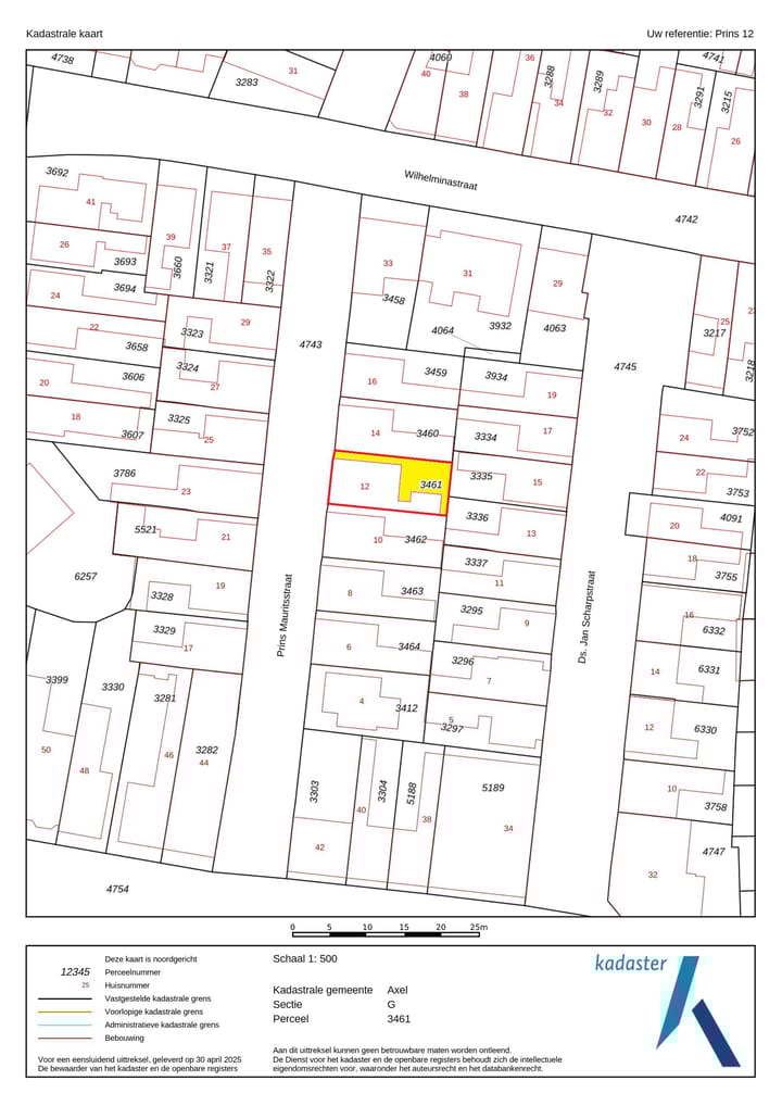 Foto 29 van Prins Mauritsstraat 12