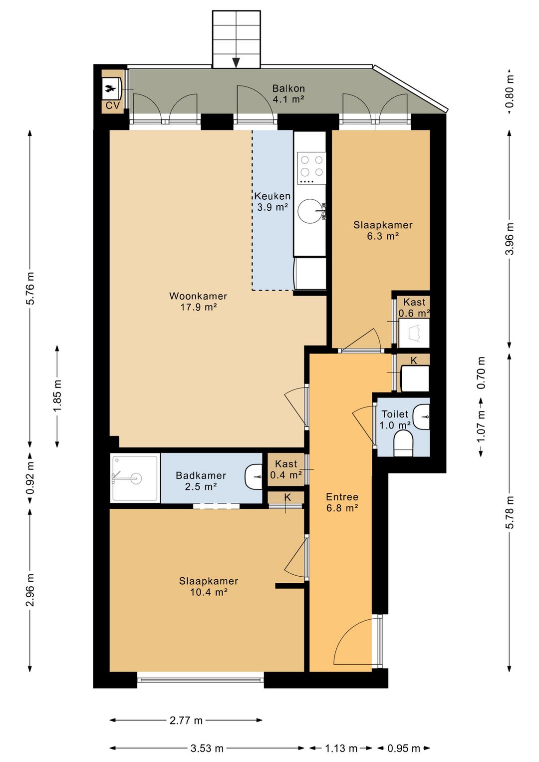 Foto 31 van Willem de Zwijgerlaan 195-H