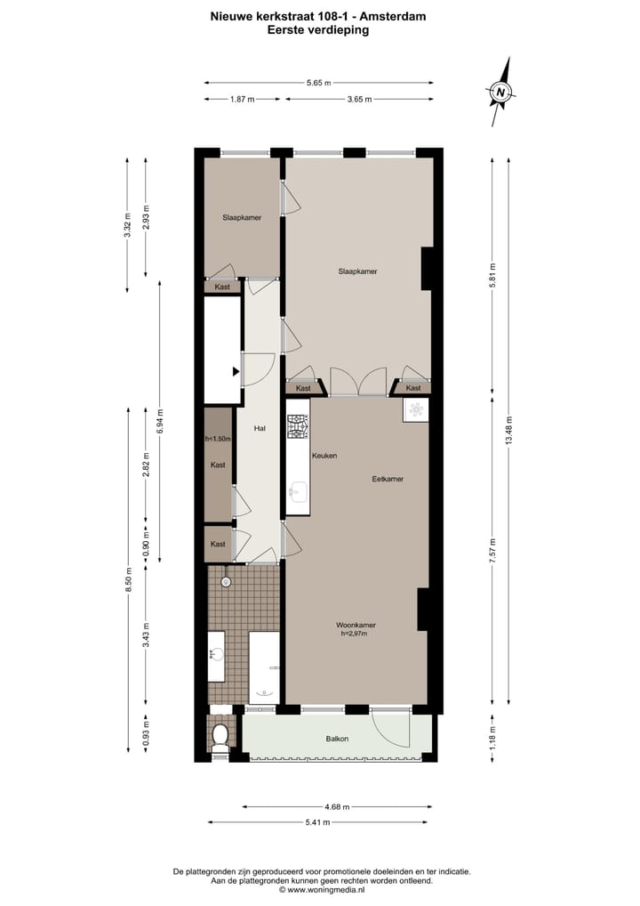 Foto 21 van Nieuwe Kerkstraat 108-1