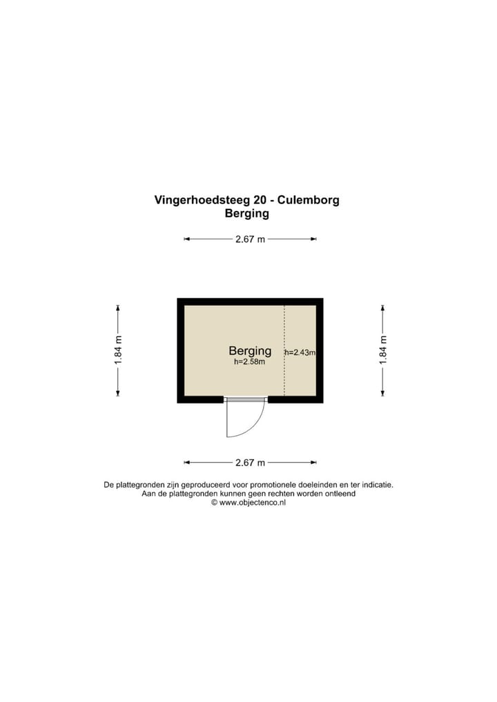 Foto 27 van Vingerhoedsteeg 20