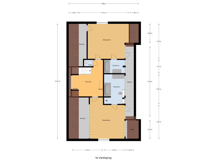 1e Verdieping