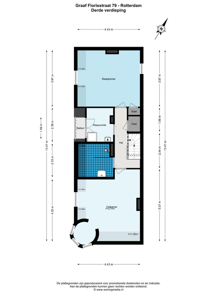 Foto 34 van Graaf Florisstraat 79