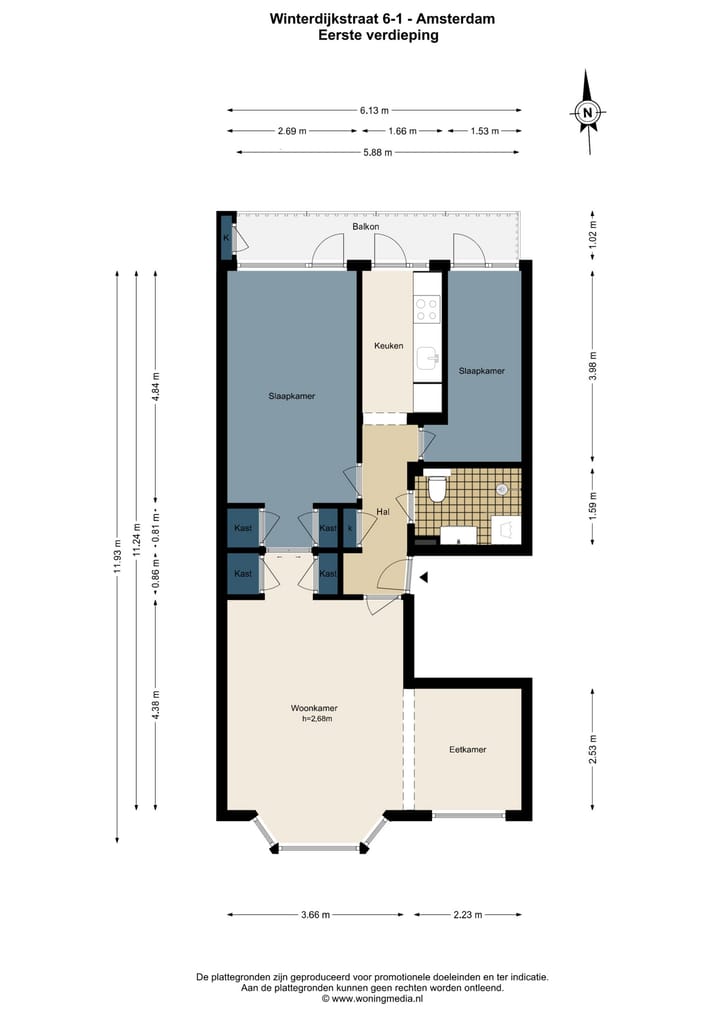 Foto 20 van Winterdijkstraat 6-1