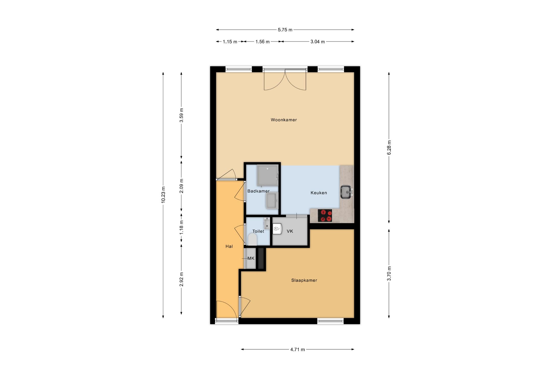 Foto 21 van Zonnebloemstraat 39