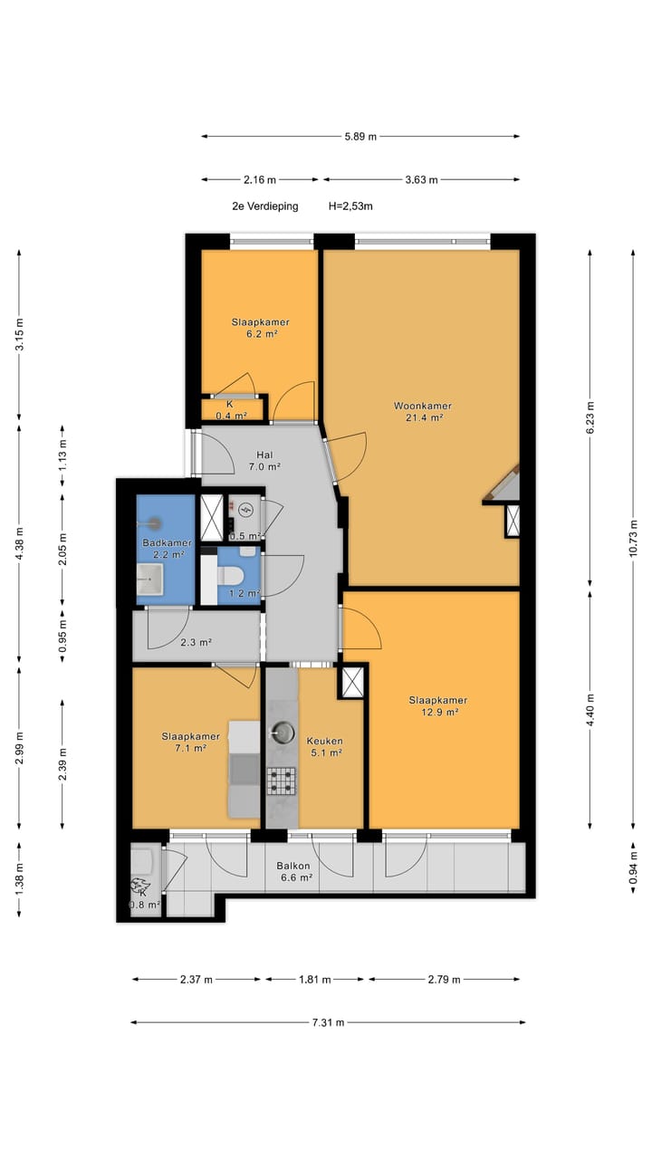 Foto 23 van Veenendaalkade 314