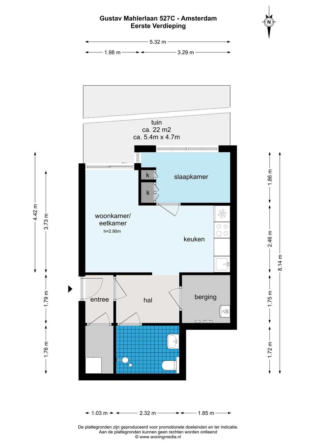 Foto 22 van Gustav Mahlerlaan 527-C