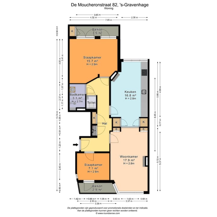 Foto 25 van De Moucheronstraat 82