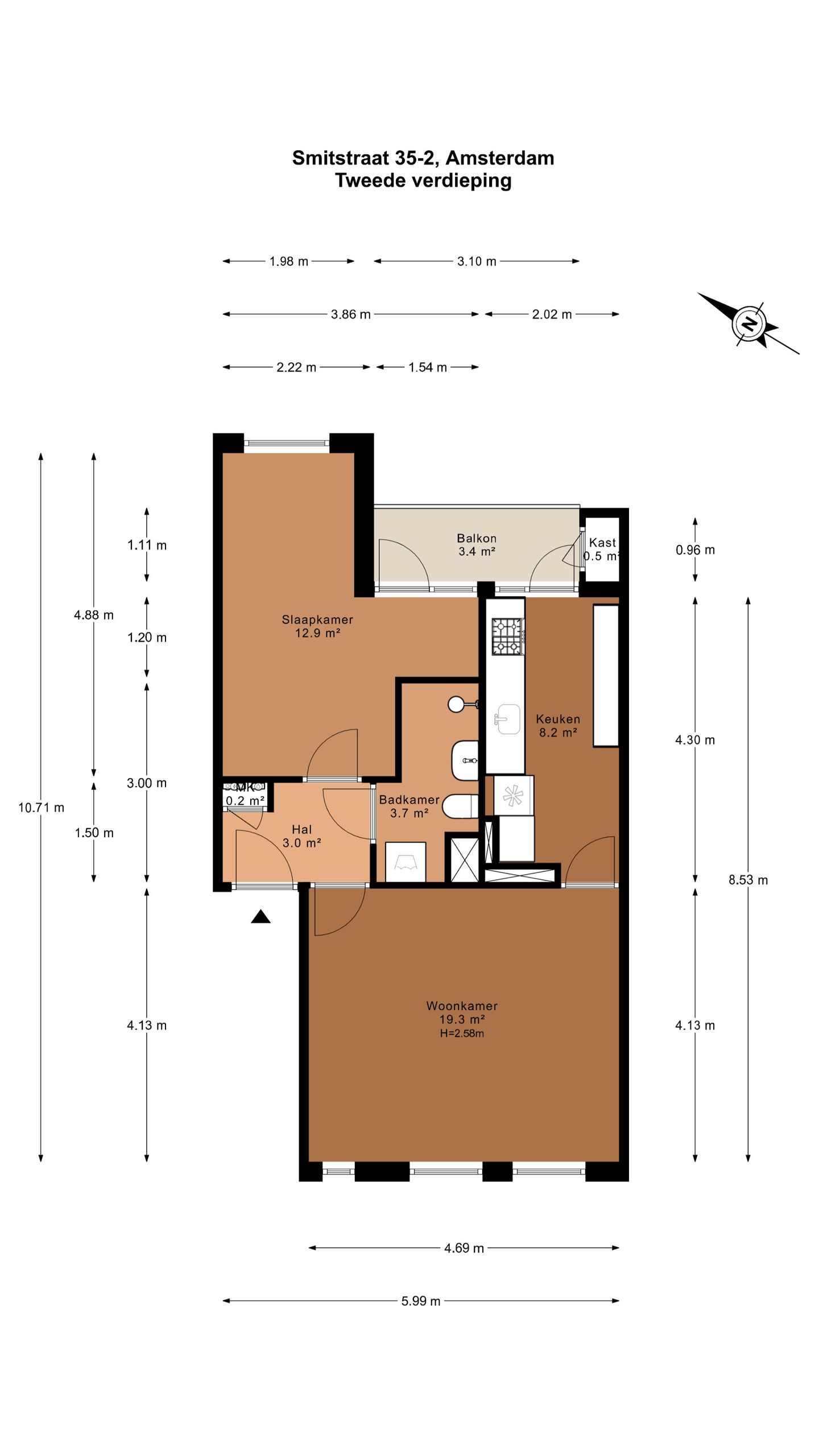 Foto 20 van Smitstraat 35-2