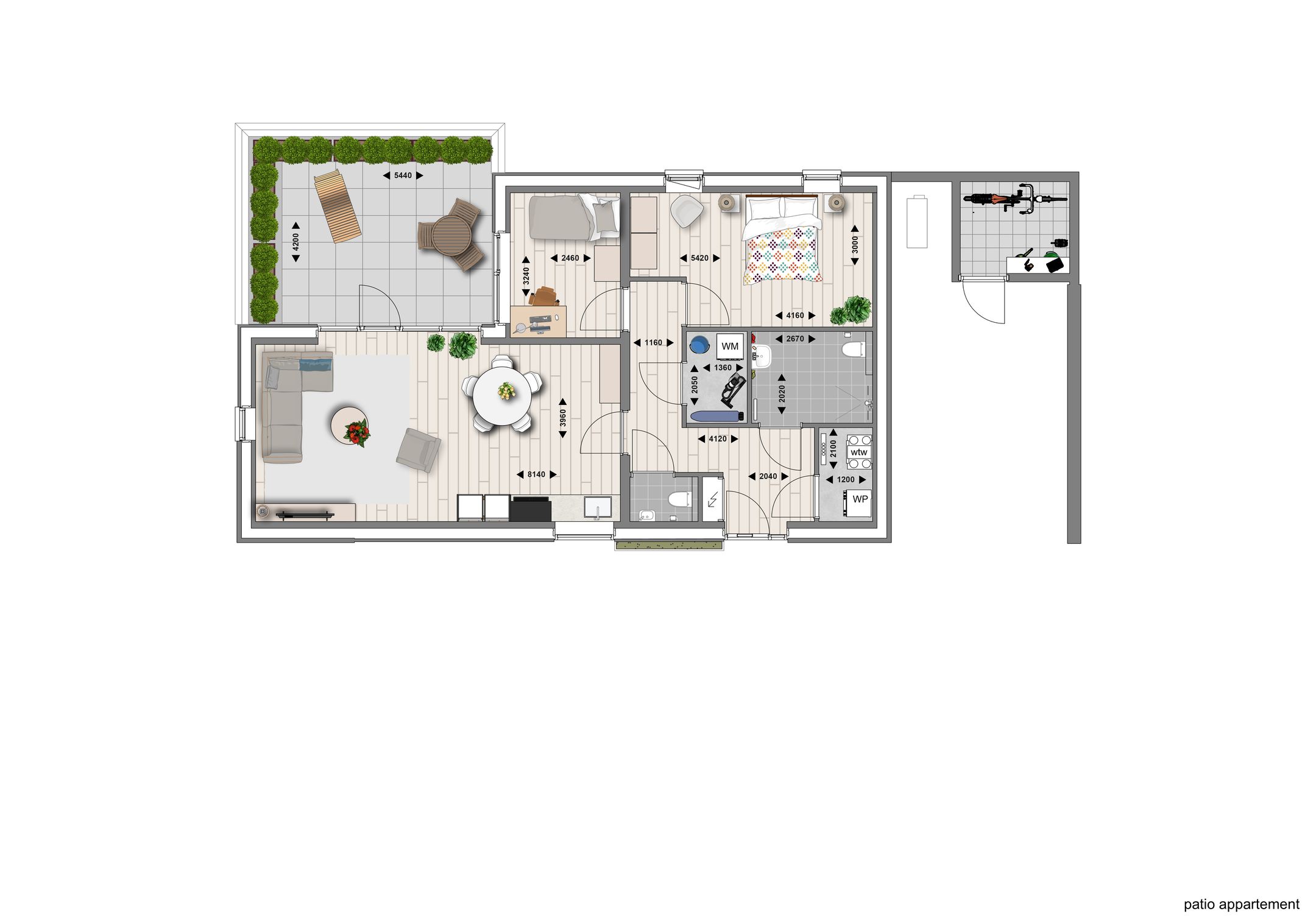 Photo 7 of Eendracht "Wonen in het park" - Patio-bungalows