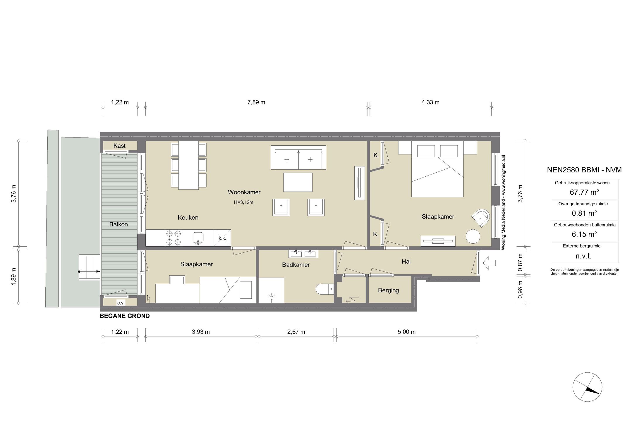 Foto 30 van Zacharias Jansestraat 3-H