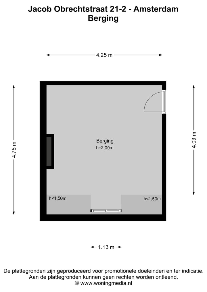 Foto 31 van Jacob Obrechtstraat 21-2