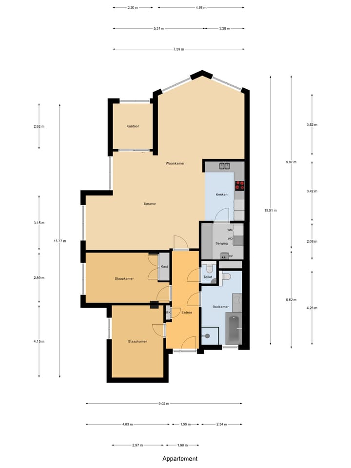 Foto 53 van Stadswal Noord 19