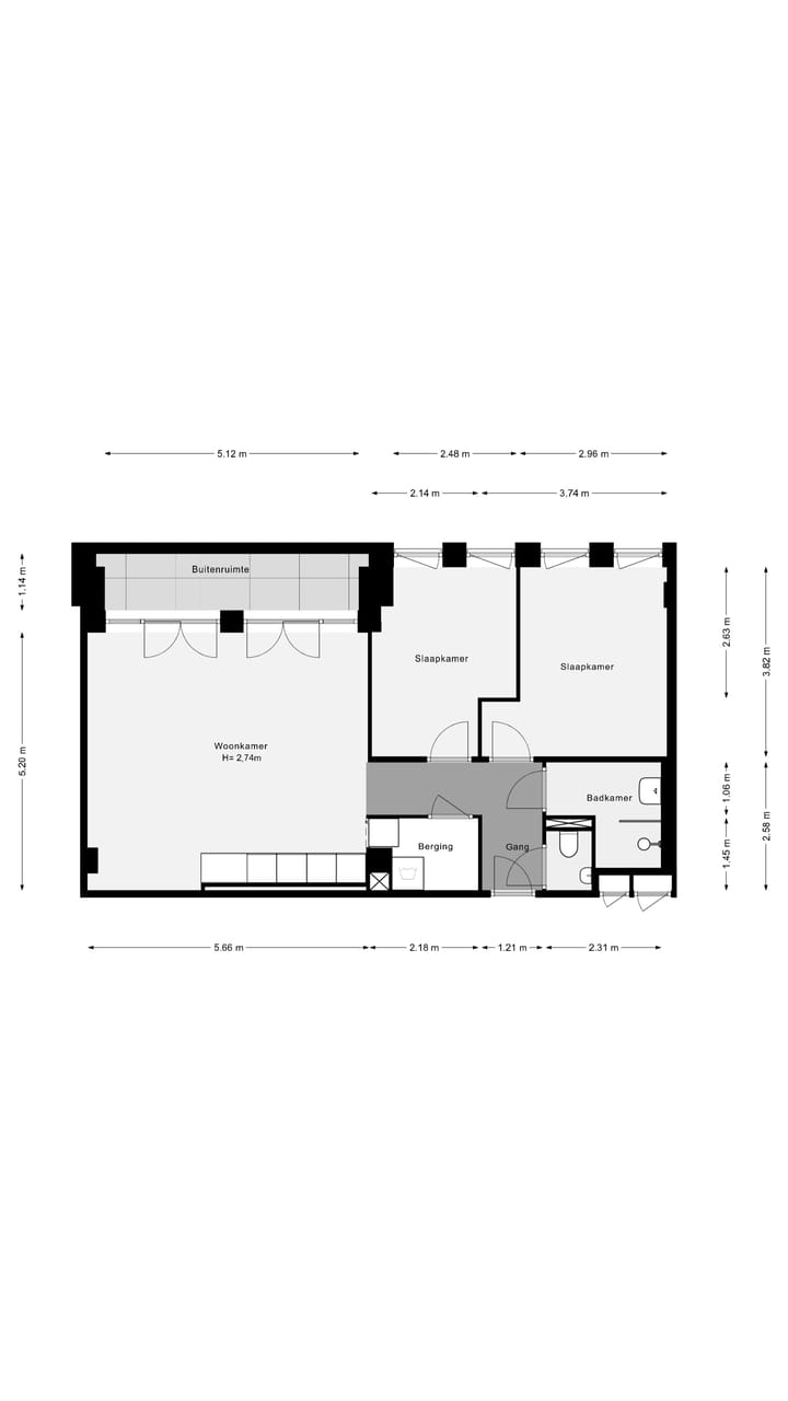 Foto 48 van Van Vollenhovenstraat 3-612
