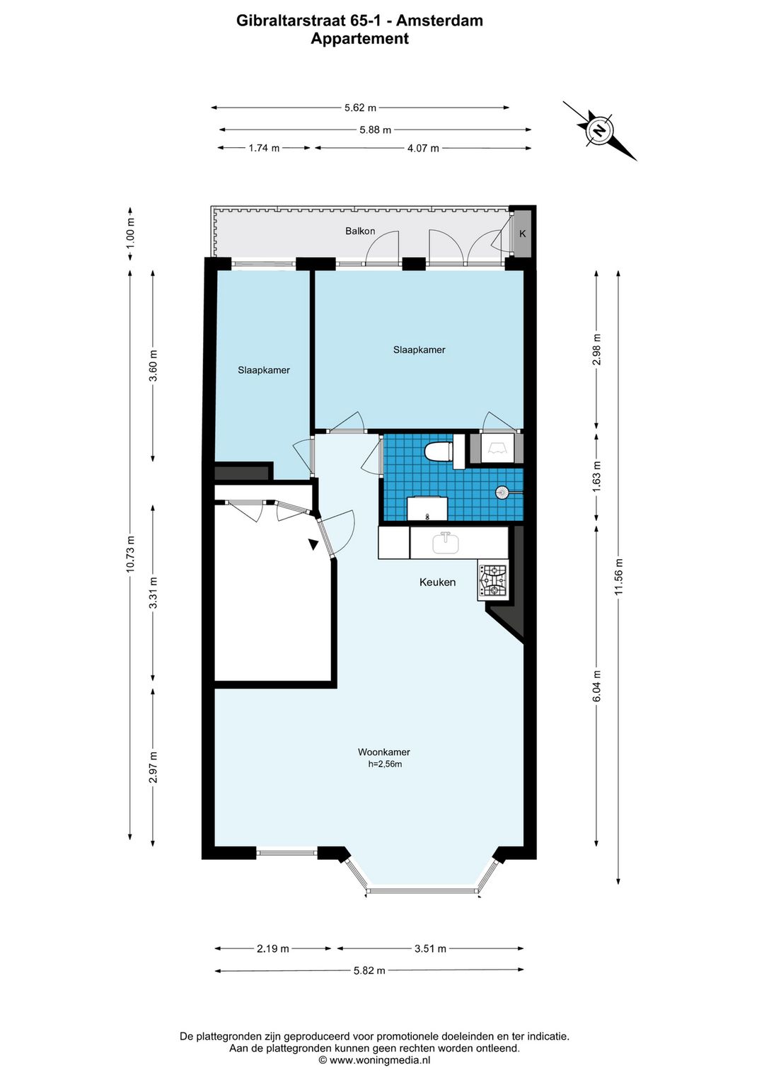 Foto 32 van Gibraltarstraat 65-1